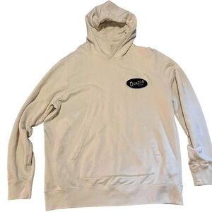 Cream OVADIA hoodie with black logo on chest #skaterstyle
-889